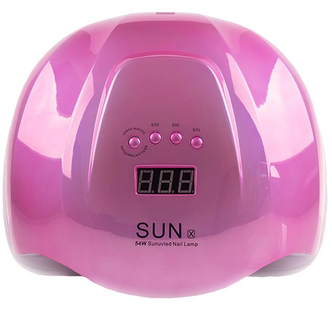 Лампа для нігтів Sun X Mirror LED-UV Pink 54 Вт