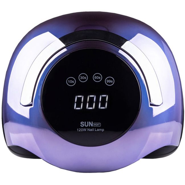 Лампа для манікюру SUN BQ-5T LED-UV Mirror Violet 120 Вт
