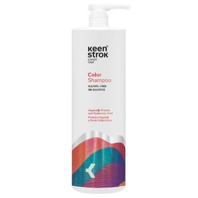 Безсульфатный шампунь для окрашенных волос Keen Strok Color Shampoo 1000 мл