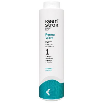 Емульсія для завивки тонкого та фарбованого волосся Keen Strok Permanent Emulsion Perma Wave №1 500 мл