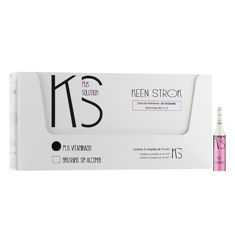 Витаминный лосьон для укрепления волос Keen Strok Plus Vitamin Solution 24x15 мл