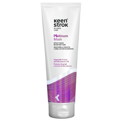 Маска для волос против желтизны Keen Strok Platinum Hair Mask 250 мл