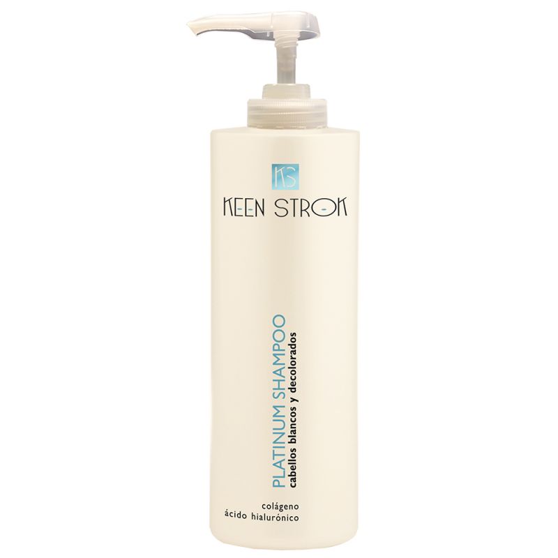 Шампунь для волос против желтизны Keen Strok Platinum Hair Shampoo 1000 мл