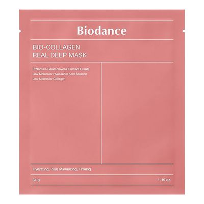 Маска для лица Biodance Collagen Real Deep Mask (гидрогелевая, ночная) 34 г