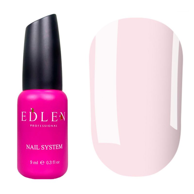 Топ для гель-лаку без липкого шару Edlen Coconut UV-Filter Top (ніжно-рожевий) 9 мл