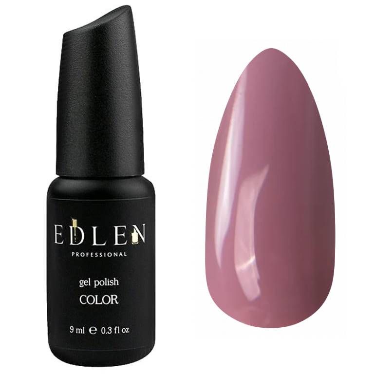 Гель-лак Edlen Color №019 (темно-рожевий, емаль) 9 мл