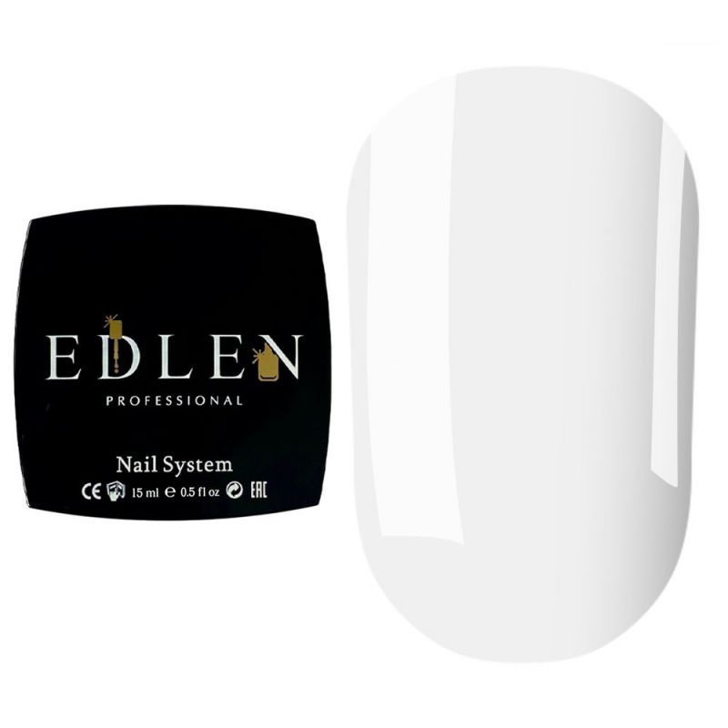 Акрил-гель для нігтів Edlen Water Acrygel Nude №07 (біло-молочний) 15 мл