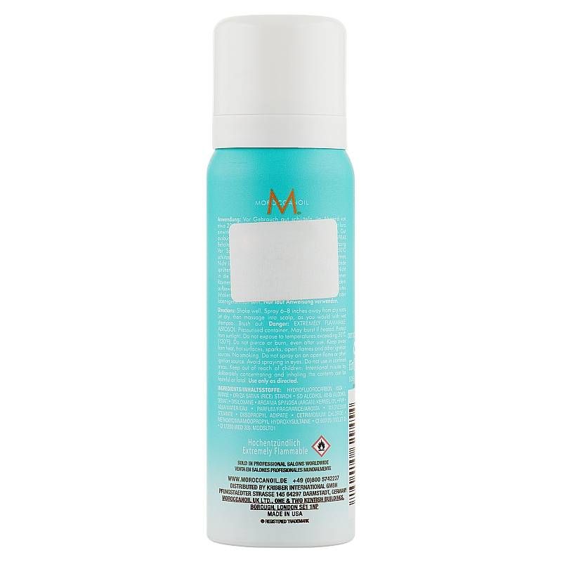 Сухий шампунь для світлого волосся MoroccanOil Dry Shampoo Light Tones 65 мл