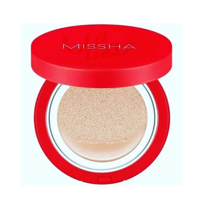 Тональний крем-кушон для обличчя Missha Velvet Finish Cushion SPF50+/PA+++ №21 (нейтральний світло-бежевий) 15 мл