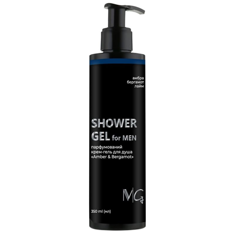 Гель для душа мужской MG Shower Gel For Men Amber & Bergamot 350 мл