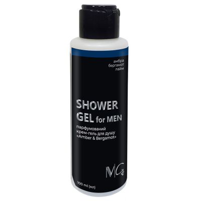 Гель для душа мужской MG Shower Gel For Men Amber & Bergamot 100 мл