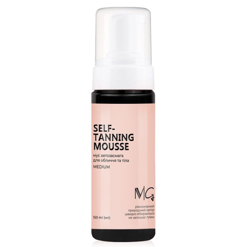 Автобронзант-мусс для тела MG Self-Tanning Mousse Medium 150 мл