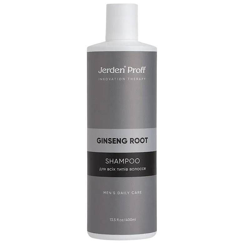 Шампунь для волосся чоловічий Jerden Proff Ginseng Root Shampoo 400 мл
