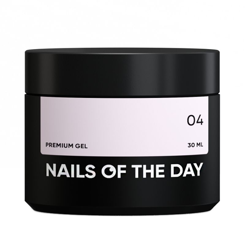 Будівельний гель Nails Of The Day Premium Gel №04 (світло-рожевий) 30 мл