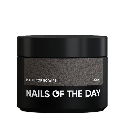 Топ для гель-лаку матовий Nails Of The Day Matte Top No Wipe 30 мл