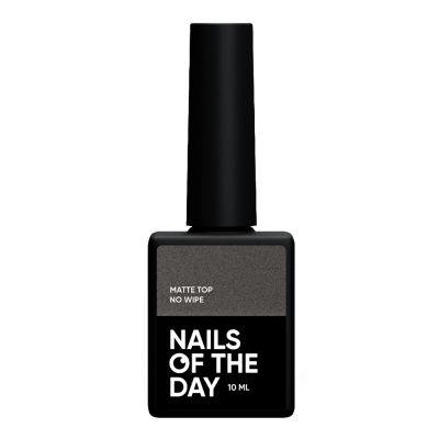 Топ для гель-лаку матовий Nails Of The Day Matte Top No Wipe 10 мл