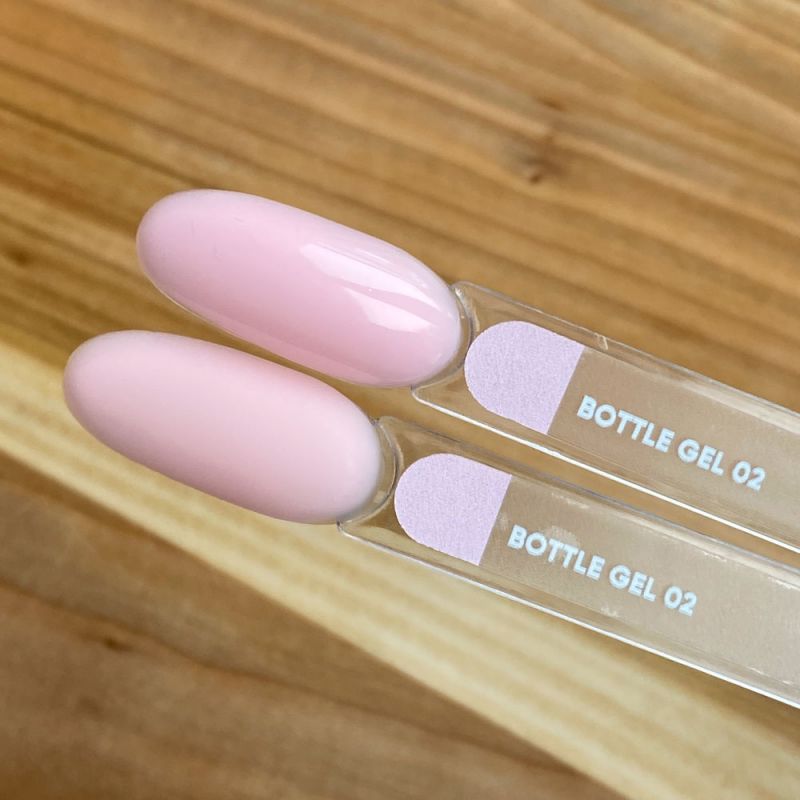 Камуфлирующий гель для укрепления ногтей Nails Of The Day Bottle Gel №02 (бледно-розовый) 10 мл