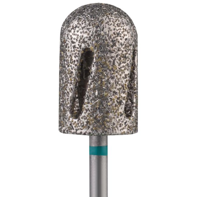 Насадка алмазная для педикюра Twister 488010 (диаметр 10 мм, зеленая)