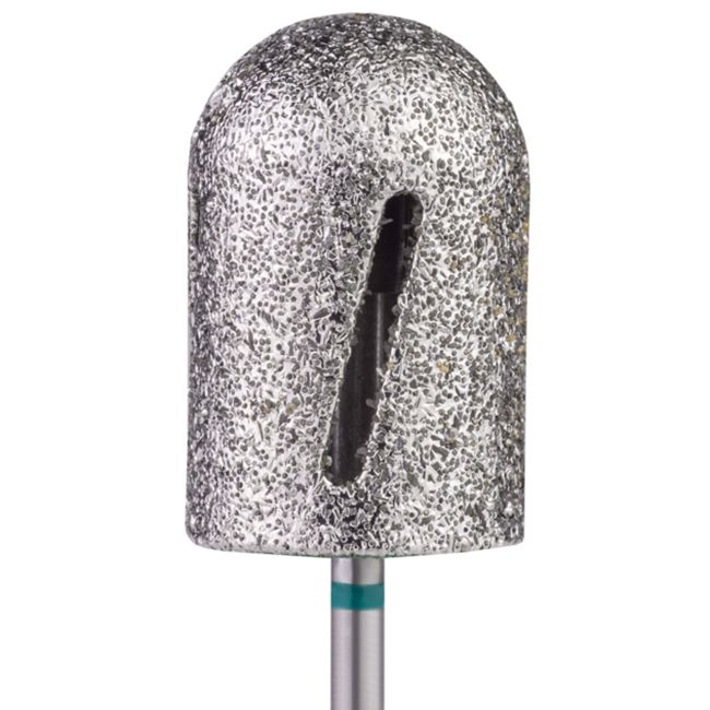 Насадка алмазная для педикюра Twister 488016 (диаметр 16 мм, зеленая)