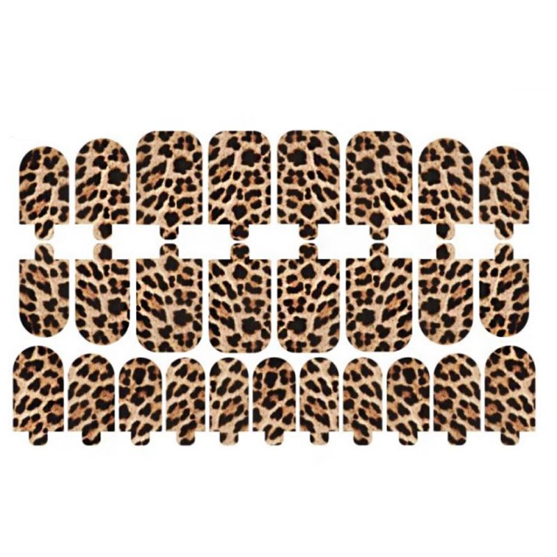 Пленка-дизайн для ногтей StickerSpace Leopard