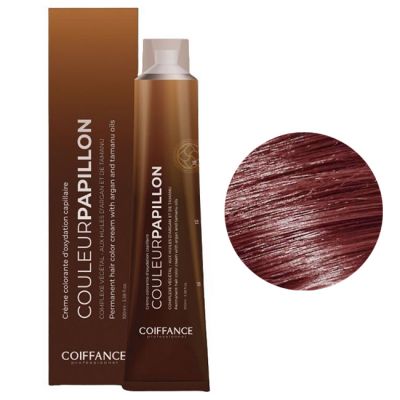 Крем-краска для волос Coiffance Color Papillon Care 5.5 (светлый шатен махагоновый) 100 мл