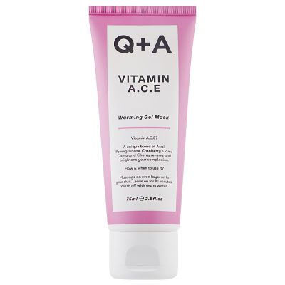 Маска для лица Q+A Vitamin A.C.E. Warming Gel Mask 75 мл