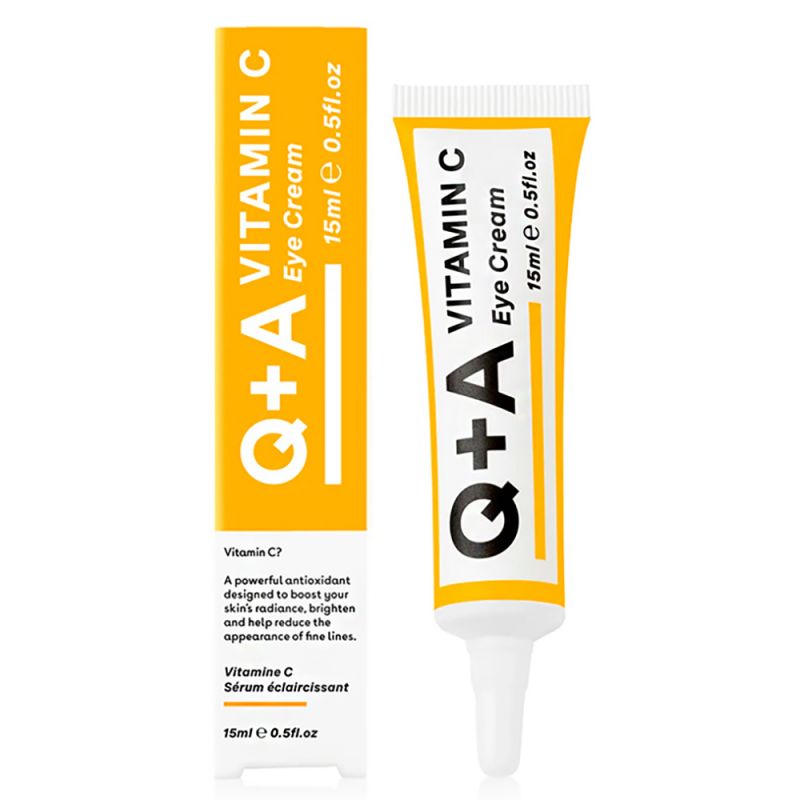 Крем для контуру очей Q+A Vitamin C Eye Cream 15 мл