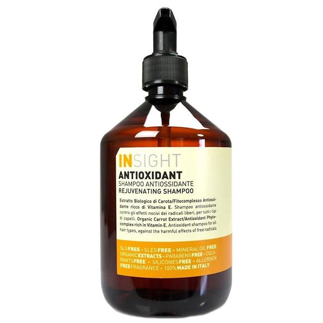 Шампунь тонізуючий для всіх типів волосся Insight Antioxidant Rejuvenating Shampoo 400 мл
