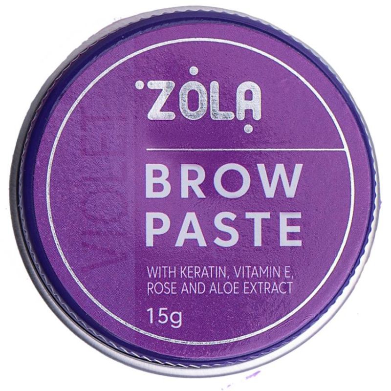 Контурна паста для брів Zola Brow Paste (фіолетовий) 15 г