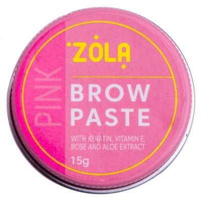 Контурна паста для брів Zola Brow Paste (рожевий) 15 г