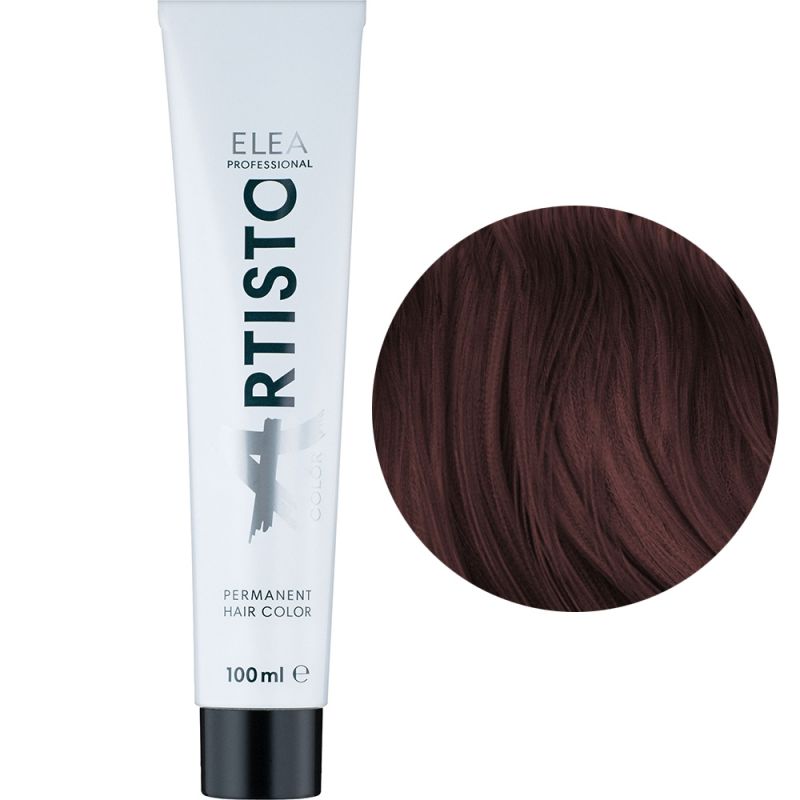 Крем-фарба для волосся Elea Professional Artisto Color 5.70 (світлий коричневий шатен екстра) 100 мл