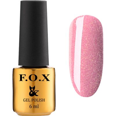 Гель-лак F.O.X Gel Polish Dolls Princess №571 (пастельно-розовый с шиммером) 6 мл