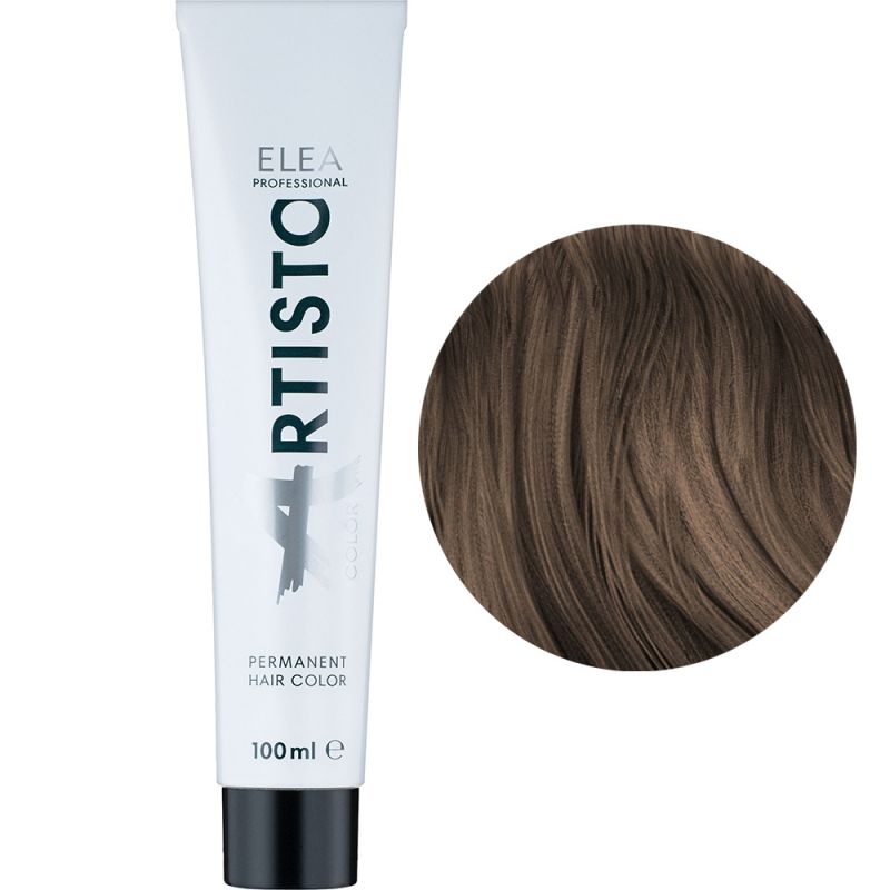 Крем-фарба для волосся Elea Professional Artisto Color 5.71 (світлий шатен коричнево-попелястий) 100 мл