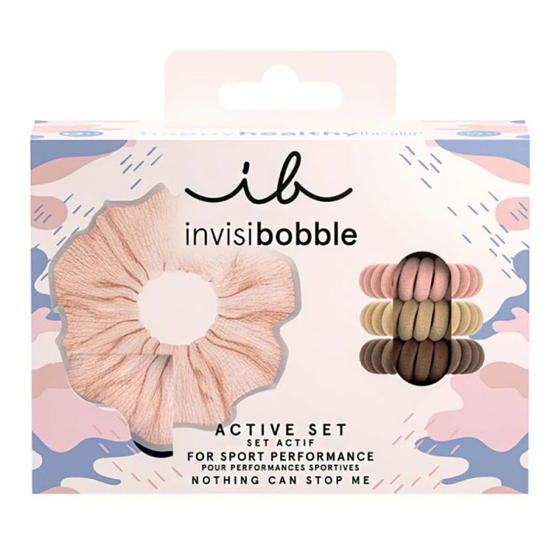 Подарочный набор резинок для волос Invisibobble Gift Set Nothing Can Stop Me (разноцветные) 4 штуки