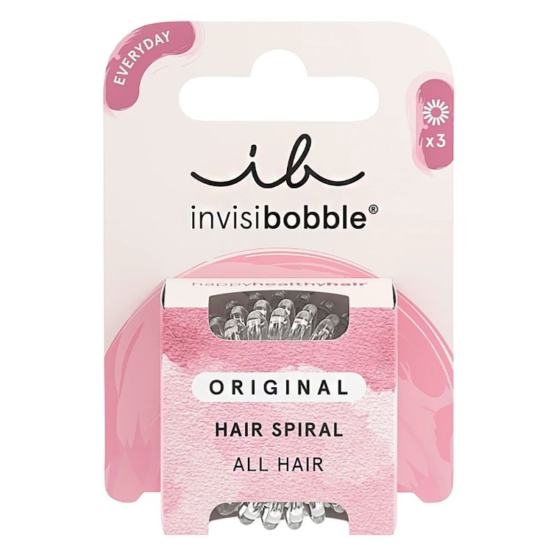 Резинка для волос Invisibobble Original Hair Ring Crystal Clear 3 штуки