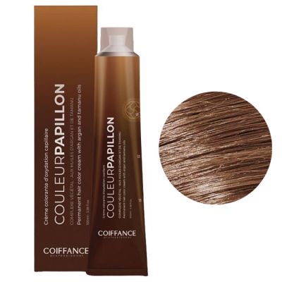 Крем-краска для волос Coiffance Color Papillon Care 6.00 (темно-русый натуральный интенсивный) 100 мл