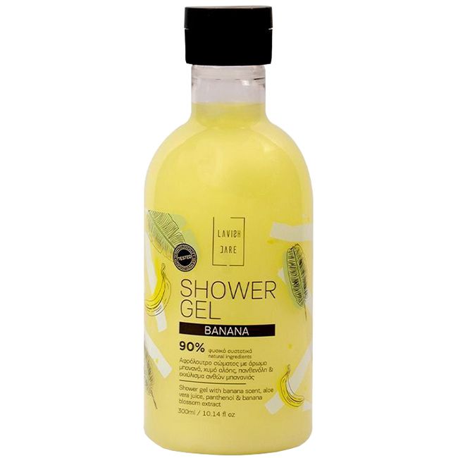 Гель для душа Lavish Care Shower Gel Banana (с ароматом банана) 300 мл