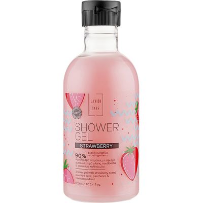 Гель для душа Lavish Care Shower Gel Strawberry (с ароматом клубники) 300 мл