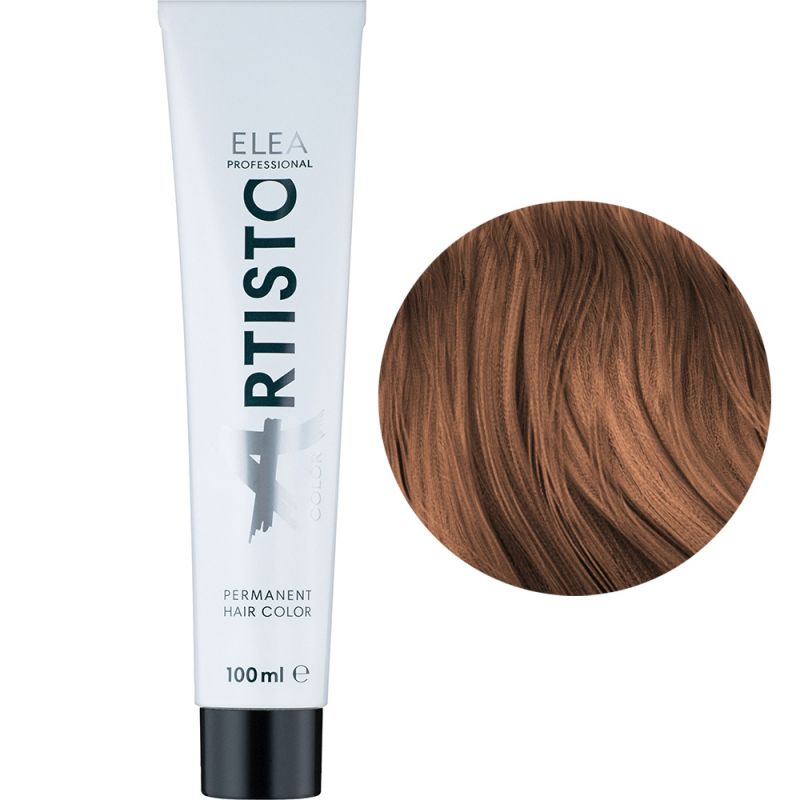 Крем-фарба для волосся Elea Professional Artisto Color 6.70 (коричневий темно-русявий) 100 мл