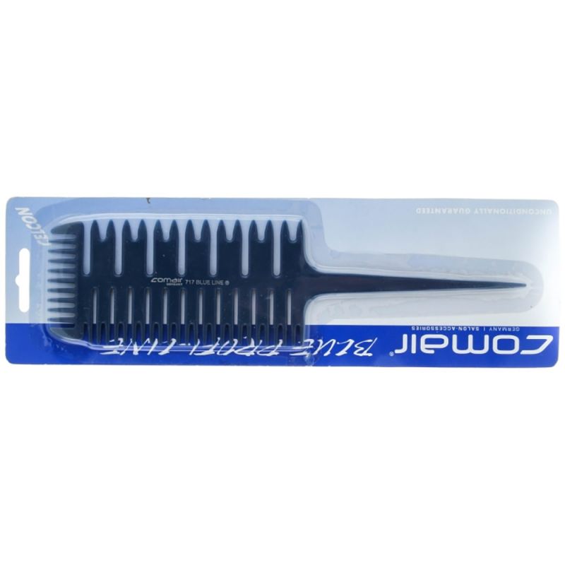 Расческа для распрямления волос Comair Blue Profi Line 717 (синяя)