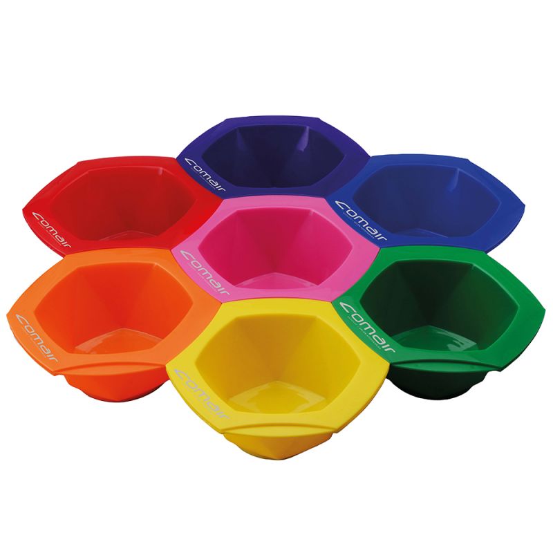 Набор чаш для покраски Dyeing Bowl Rainbow (трансформер, 7 цветов) 7 штук