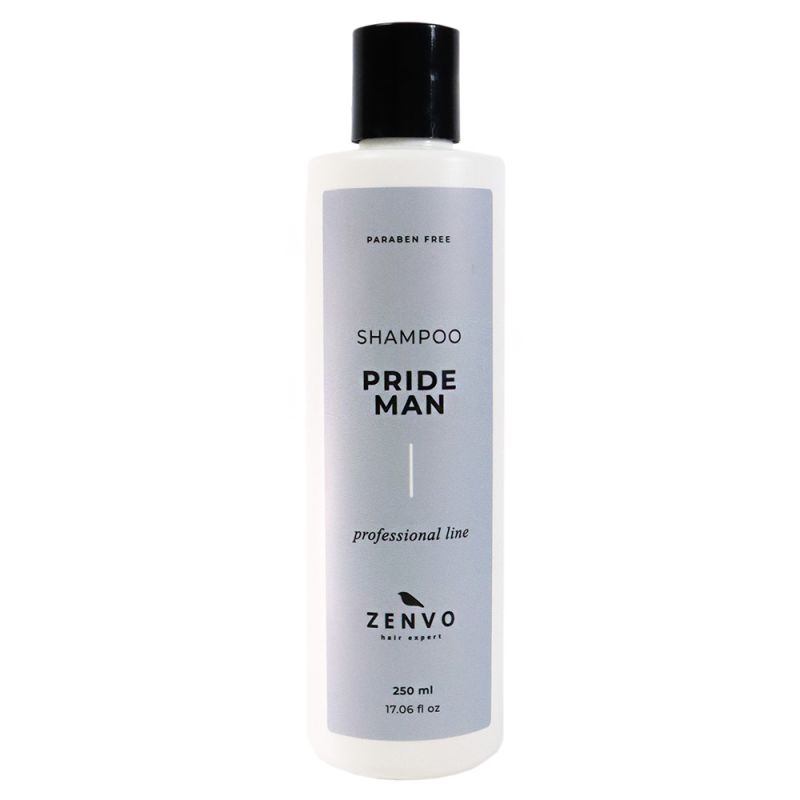 Шампунь чоловічий для щоденного використання Zenvo Pride Man Shampoo 250 мл