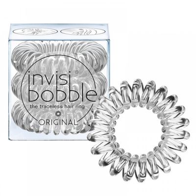 Гумка для волосся Invisibobble Original Hair Ring Crystal Clear (прозорий) 3 штуки