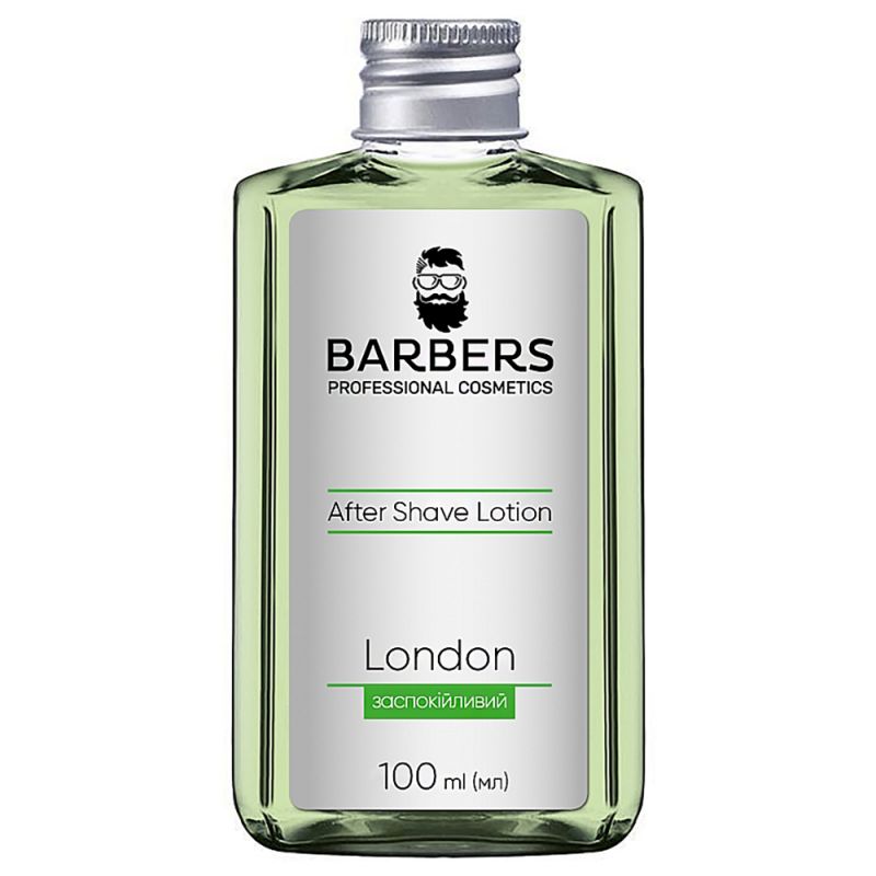 Лосьон после бритья успокаивающий Barbers London Aftershave Lotion 100 мл