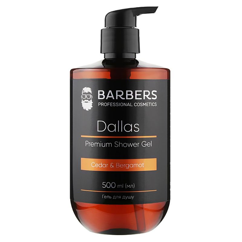 Гель для душу Barbers Dallas Premium Shower Gel 500 мл