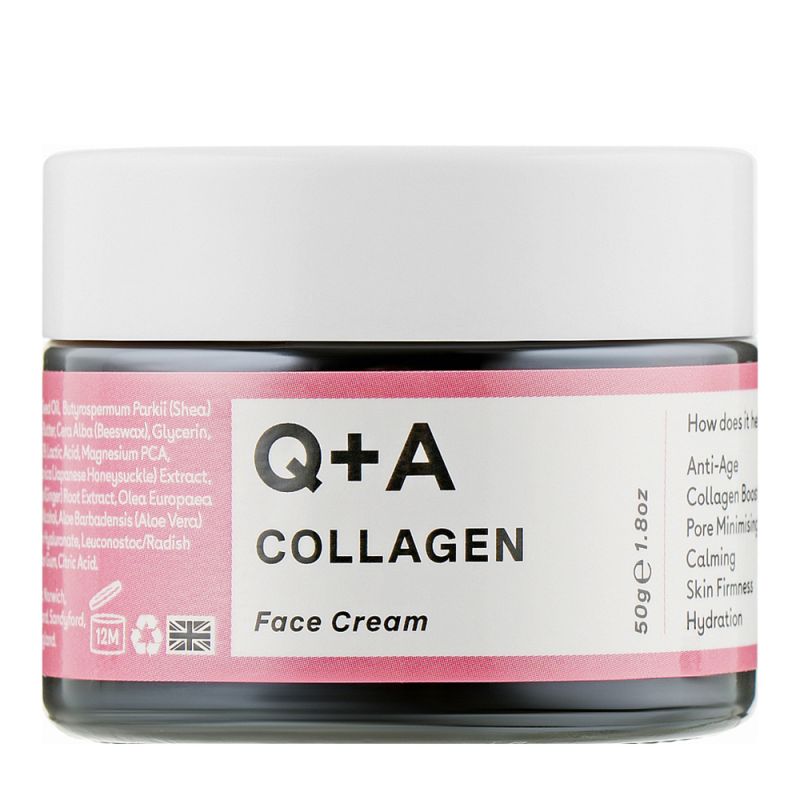 Крем для обличчя з колагеном Q+A Collagen Face Cream 50 г