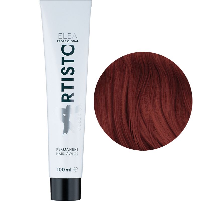 Крем-краска для волос Elea Professional Artisto Color 7.44 (медно-русый интенсивный) 100 мл
