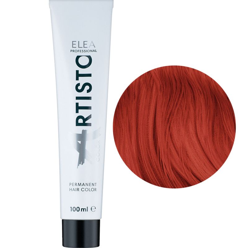 Крем-фарба для волосся Elea Professional Artisto Color 7.46 (мідний червоно-русявий) 100 мл