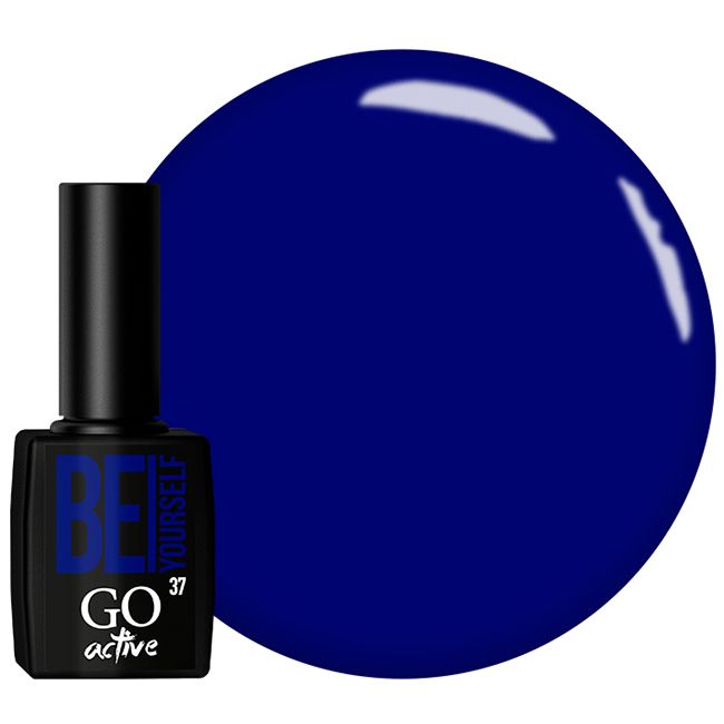 Гель-лак GO Active №37 (темно-синій, емаль) 10 мл