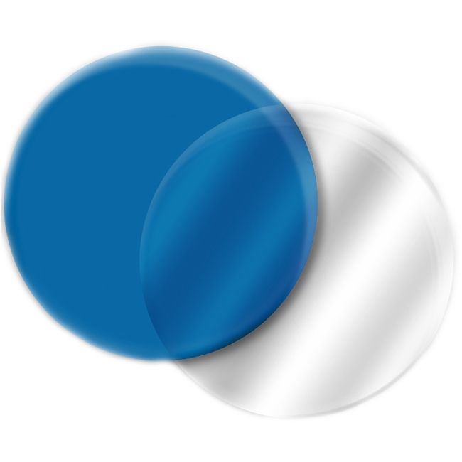 Гель-лак GO Active Glass Effect №07 (напівпрозорий блакитний, вітражний) 10 мл